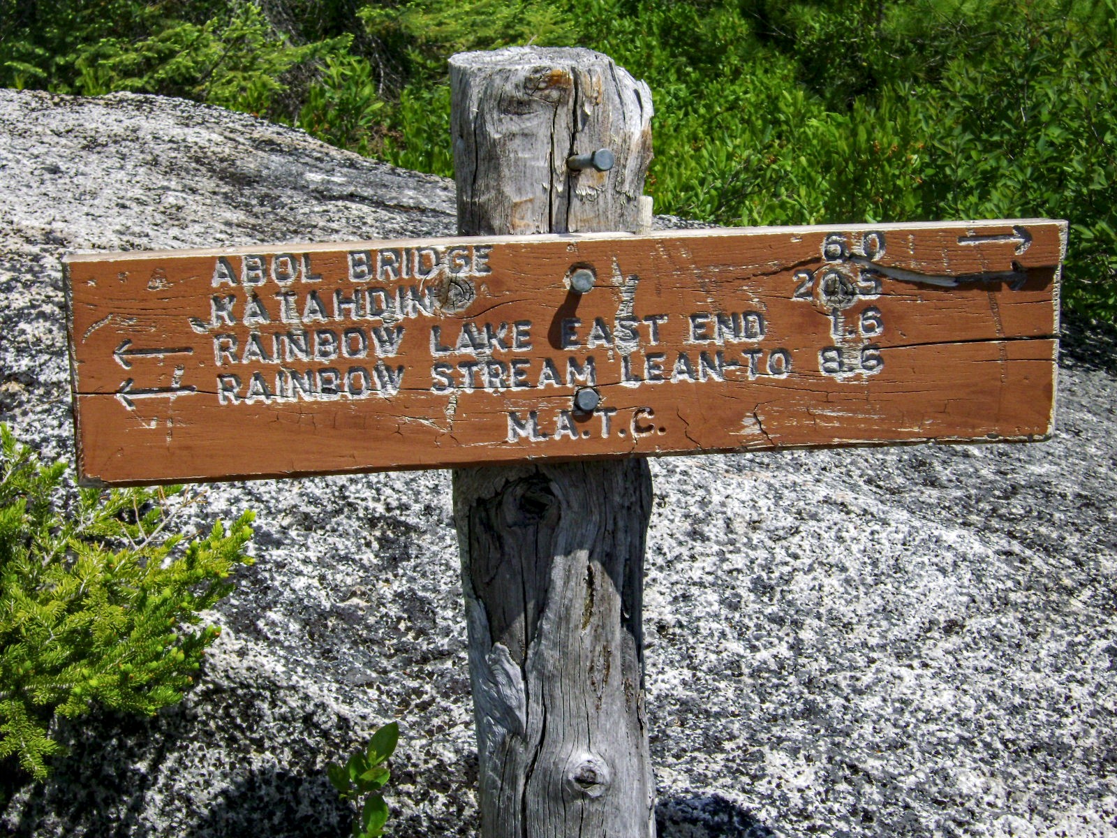 Six miles to Abol Bridge — and the end of the 100 Mile Wilderness