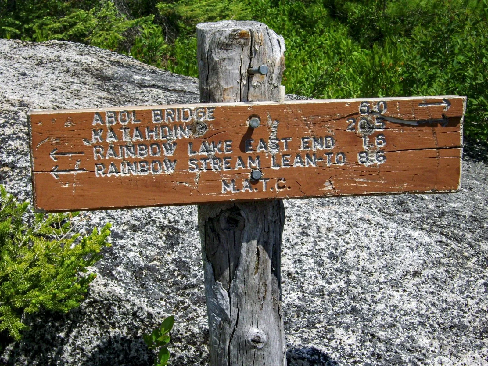 Six miles to Abol Bridge — and the end of the 100 Mile Wilderness