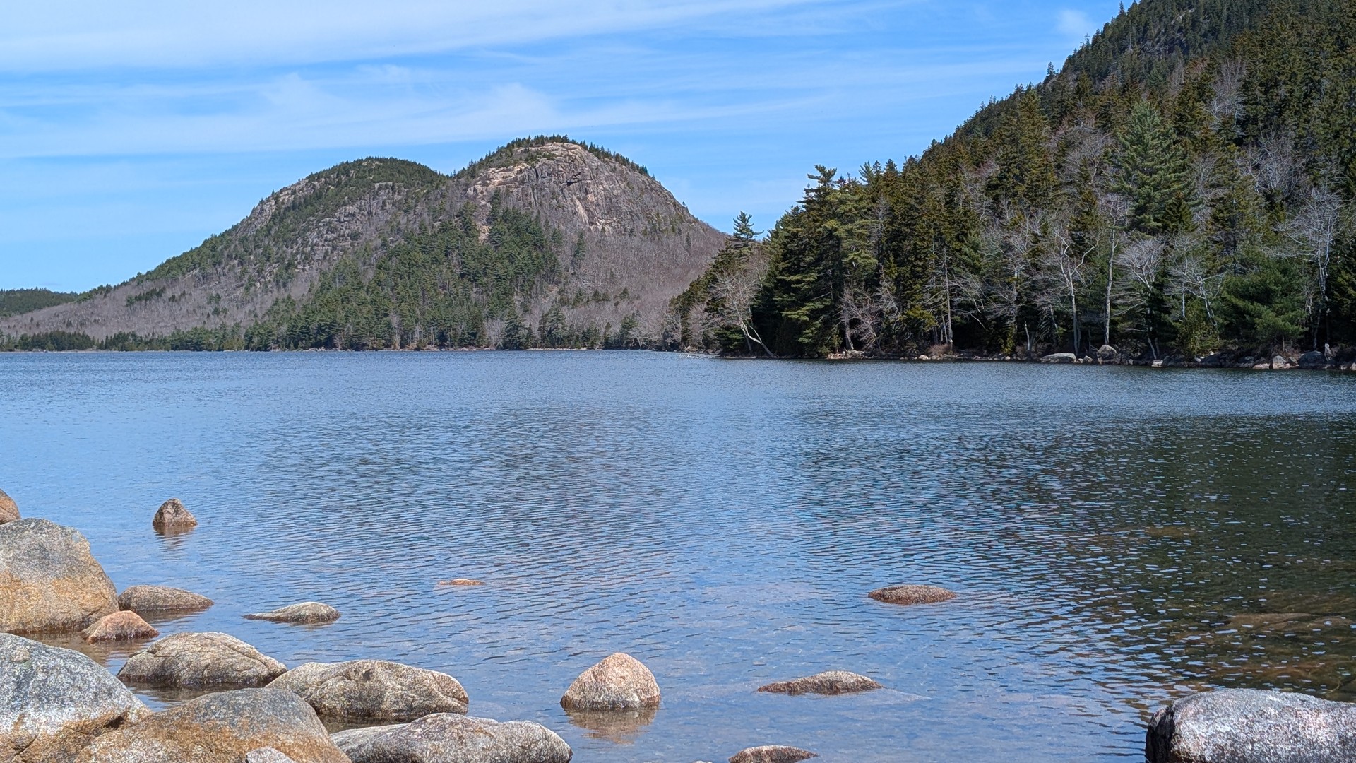 Jordan Pond in Late April: Family Loop Before the Crowds