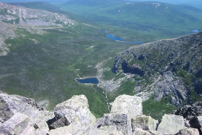 Chimney Pond From Knife Edge