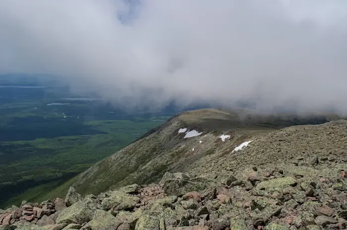 Katahdin Tableland Clouds
